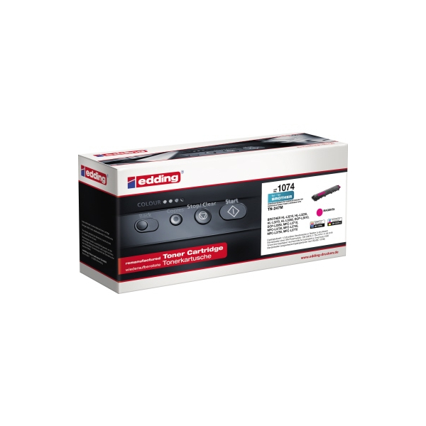 4057305046833 - Toner EDD-1074 18-1074 (kompatibel zu brother TN-247M) magenta ca 2300 Seiten 4057305046833 Edding