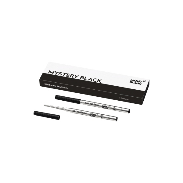 4062037052335 -  Kugelschreibermine - M 2 Minen mystery black 4062037052335 MONT BLANC 2 Stück
