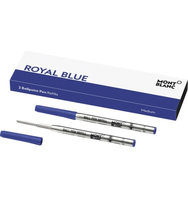 Kugelschreibermine 128214, blau, 0,5mm, Gro&szlig;raummine