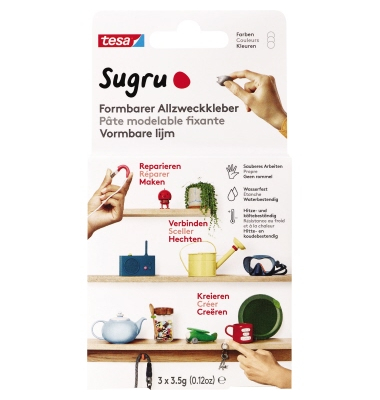 Sugru Klebeknete 41236-00001-00 Weiß