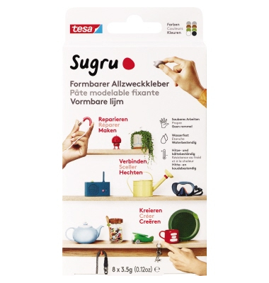 Alleskleber 41285-00001-00 Sugru by tesa, 8x3,5g, permanent