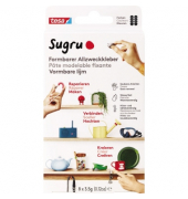 Formbarer Allzweckkleber Sugru 8er-Pack (8 x 3,5 g), 8 x schwarz