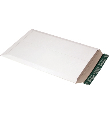 Versandtaschen PP V02.07, A3, ohne Fenster, haftklebend, Lochung für Klammer, weiß