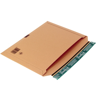 progress pack Versandtasche ECO PP W05.07 B4+ quer braun