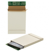 Großbriefkarton Briefbox PREMIUM PP BB06.02-02 weiß, porto-optimiert, bis DIN A5, innen 215x155x15mm, Wellpappe