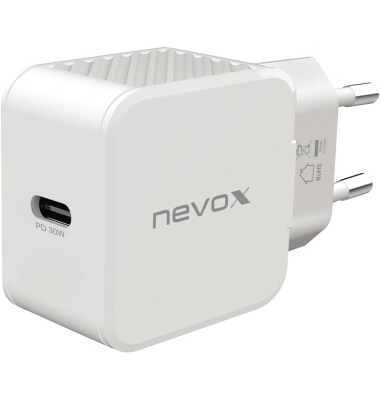 nevox Ladegerät USB-C HC-2008 weiß