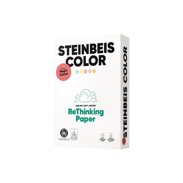 4260074845327 - Farbiges Recyclingpapier MagicColour 522008210241 A4 80g gelb  4260074845327 500 Blatt