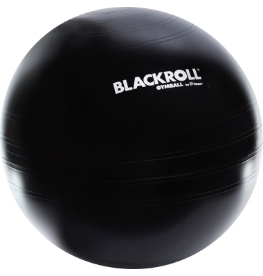 BLACKROLL Gymnastikball GYMBALL 65 schwarz