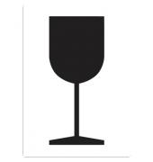 DR-Label Versandetikett DR472S0710 Glas 74x105mm