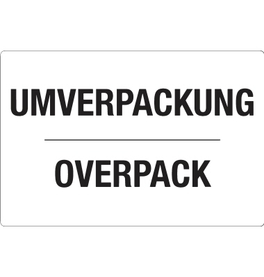 DR-Label Versandetikett DR434S0812 Umverpackung 80x120mm