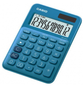 CASIO Tischrechner MS-20UC-BU-W-EC blau