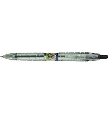 Kugelschreiber Bottle 2 Pen Ecoball BP-B2PEB-M-B-BG, schwarz, 0,4mm, nachf&uuml;llbar