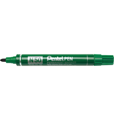 Pentel Permanentmarker 2mm Metall konische Spitze grün