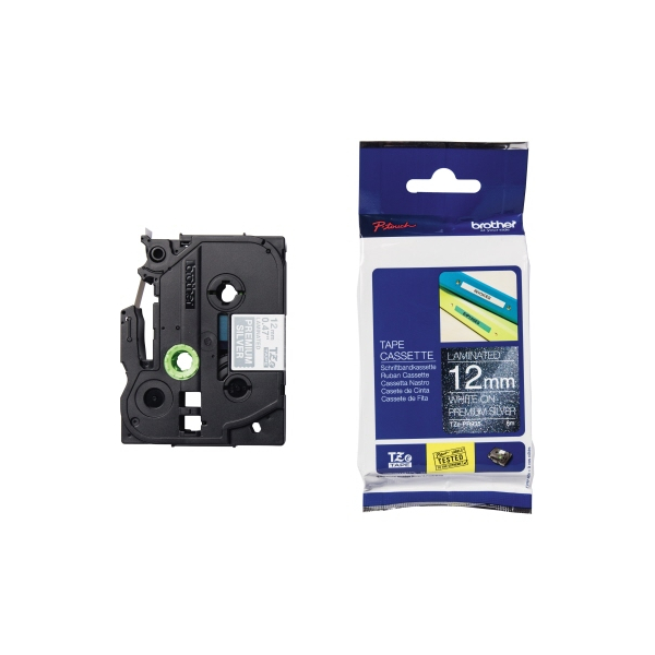 4977766783620 - P-touch Schriftbandkassette TZEPR935 12mmx8m sw auf silber 4977766783620 Kyocera