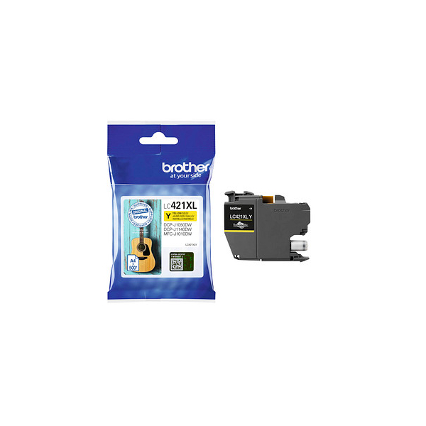 4977766810432 - LC421XLY Tintenpatrone LC-421XLY Gelb (ca 500 Seiten) LC421XLY 4977766810432