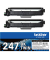 Toner TN-247BKTWIN, schwarz, ca. 2x 3000 Seiten