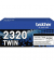 Toner TN-2320TWIN, schwarz, ca. 2x 2600 Seiten