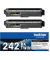 Toner TN-242BKTWIN, schwarz, ca. 2x 2500 Seiten