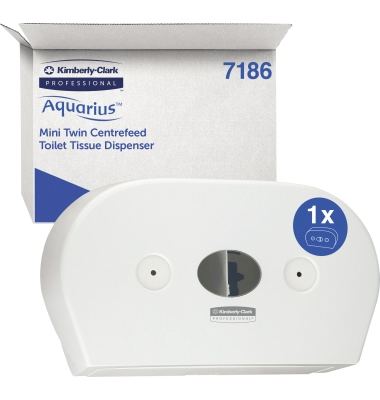 Aquarius Toilettenpapierspender Jumbo 7186 ws