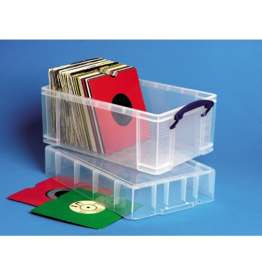 Aufbewahrungsbox 9CXL, 9 Liter, mit Deckel, au&szlig;en 395x255x205mm, Polypropylen (PP) transparent