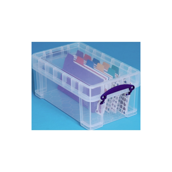 5060024805482 - Aufbewahrungsbox 5CXL 5 Liter mit Deckel außen 340x200x150mm Polypropylen (PP) transparent 5060024805482 Really Useful Box