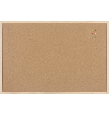 Bi-office Korktafel MC070012010 beidseitig Holzrahmen 90x60cm Bi-office Korktafel MC070012010 beidseitig Holzrahmen 90x60cm
