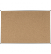 Pinnwand Ayda, CA03409214, 90x60cm (BxH), Kork, Aluminiumrahmen