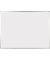 Whiteboard Ayda, CRXX999214, 106,5x75cm, emailliert, Aluminiumrahmen