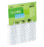 Wundpflaster QuickFix Detectable Long 5509, detektierbar, 30 St&uuml;ck, 2x12cm, transparent