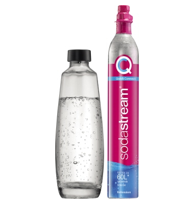 SODASTREAM CO2-Zylinder Quick Connect 1053400490 +Flasche