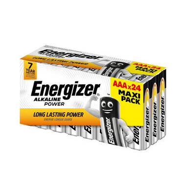 Batterie Alkaline Power, AAA / Micro / LR03, 1,5 Volt