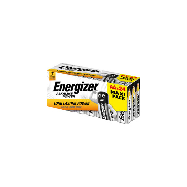 7638900435849 - Alkaline Power Packung mit 24 AA-Batterien lange Lebensdauer für den täglichen Gebrauch nicht sulfatiert und hält eine Ladung für 10 Jahre 7638900435849 - Alkaline Power Packung mit 24 AA-Batterien lange Lebensdauer für den täglichen Gebrauch nicht sulfatiert und hält eine Ladung für 10 Jahre