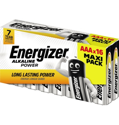 Batterien Alkaline Power, AAA / Micro / LR03, 1,5 Volt Batterien Alkaline Power, AAA / Micro / LR03, 1,5 Volt