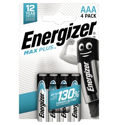 Energizer Batterie Max Plus E303320600 AAA LR03 - Bürobedarf Thüringen 