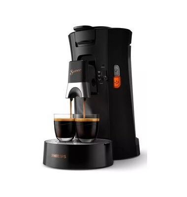 Kaffeemaschine Senseo Select 10001781, schwarz, 1450 Watt, 1-2 Tassen pro Br&uuml;hvorgang