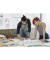 Whiteboard BOARD-UP, 7-106350, 75x50cm, lackiert, ohne Rahmen