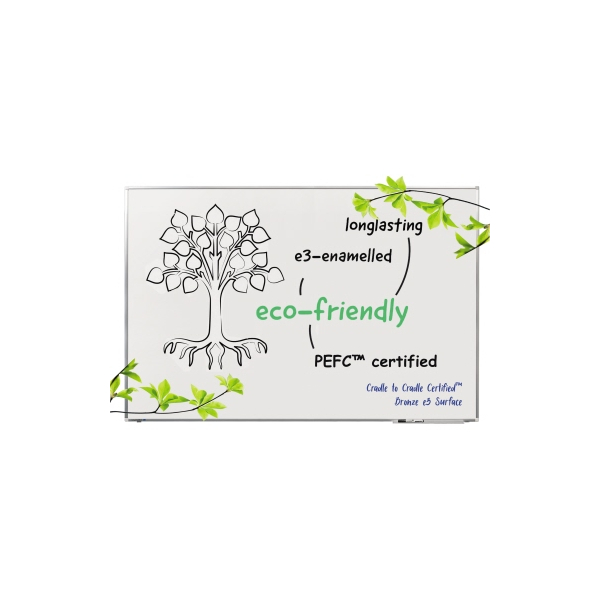 8713797099660 - Legamaster Gmbh - Whiteboard Premium-Plus BxH 2000x1200 mm emaillierte Tafeloberfläche Aluminiumrahmen