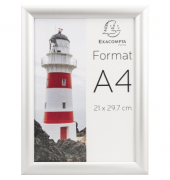 Exacompta Wandplakatrahmen 8494358D A4 Aluminium/Acryl