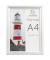 Exacompta Wandplakatrahmen 8494358D A4 Aluminium/Acryl