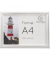 Exacompta Wandplakatrahmen 8494358D A4 Aluminium/Acryl