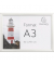 Exacompta Wandplakatrahmen 8394358D A3 Aluminium/Acryl