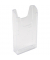 Exacompta Wandprospekthalter 62258D A6 hoch 1Fach transparent