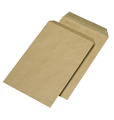 Versandtaschen 30005505, B4, ohne Fenster, selbstklebend, 90g, braun Versandtaschen 30005505, B4, ohne Fenster, selbstklebend, 90g, braun