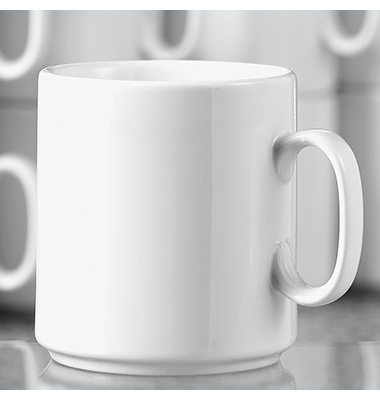 Kaffeebecher Diane 402-316 0,28l Porzellan weiß