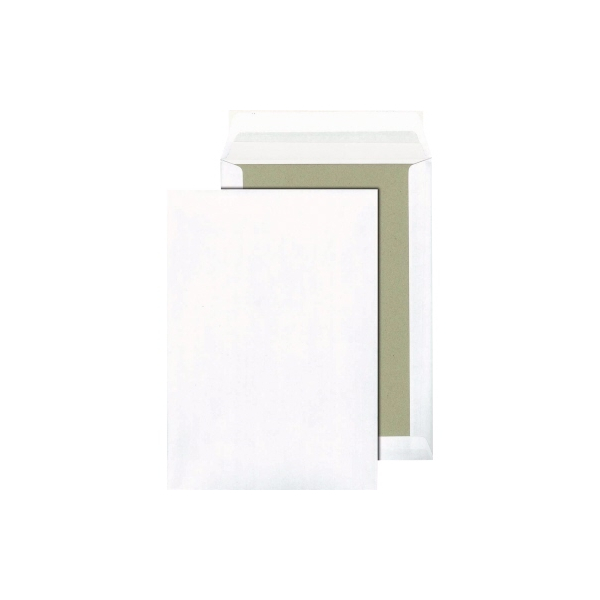 4018529008656 - Versandtaschen 30022371 mit Papprückwand B4 ohne Fenster haftklebend 120g weiß 4018529008656 100 Stück