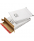 Versandkarton Kurierpaket CP 065.59 weiß, bis DIN C4, innen 344x244x28mm, Kraftliner Wellpappe