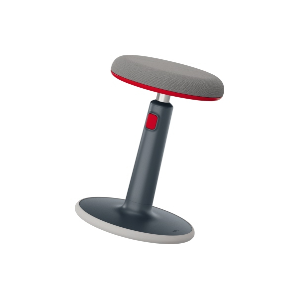 4002432129478 - Sitz- & Stehhocker Ergo Cosy Active B 370 x T 370 x H 460 - 790 mm bis 110 kg Samtgrau