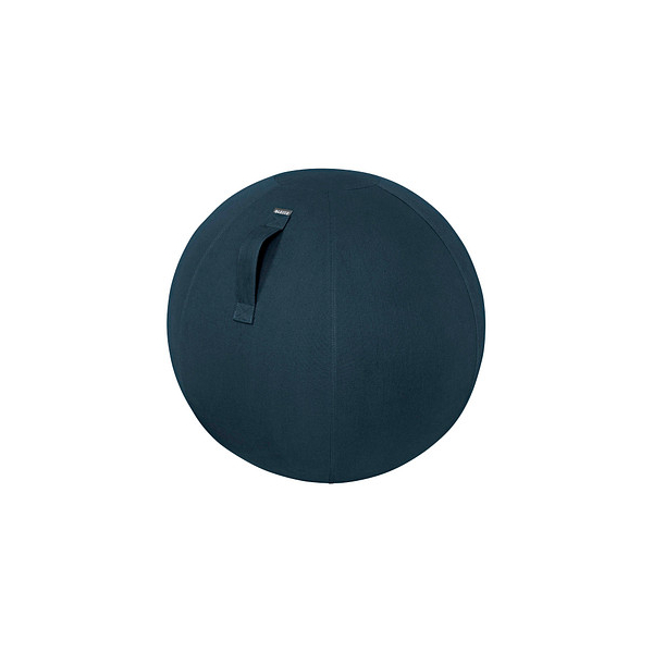 4002432129546 - Sitzball Ergo Cosy Stärkung der Rücken- und Rumpfmuskulatur Stoffüberzug ⌀ 650 mm grau