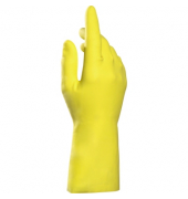 Gummihandschuhe Vital 124, Latex, gelb, Größe 8 / M