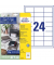 Etiketten Home Office 3658-10, weiß 64,6x33,8mm, 